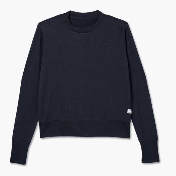 Vuori Tops - Vuori Black Heather Daydream Crew